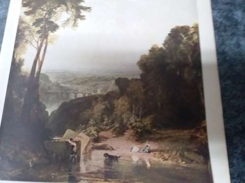 Crossing the Brook - Joseph Turner Plate