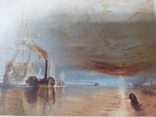 The Fighting Temeraire - J.M.W Turner 1775 - 1851 Plate