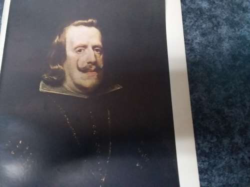 Philip IV - Diego Velazquez Plate