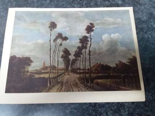 The Avenue - Meindert Hobbema 1638-1709 Plate