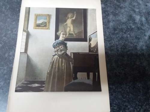 Lady at a Spinet - Jan Vermeer Plate