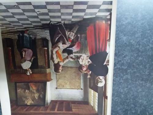Interior Dutch House - Pieter de Hooch 1629-1685 Plate