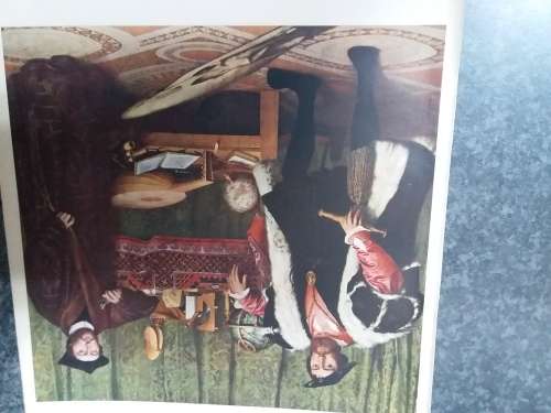 The Ambassadors - Hans Holbein 1497-1547 Plate