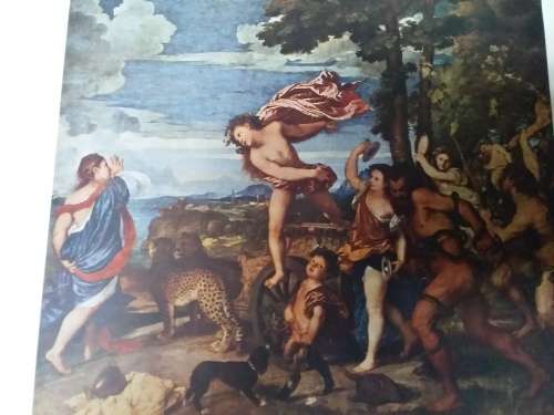 Bacchus and Ariadne - Titian 1482-1576 Plate