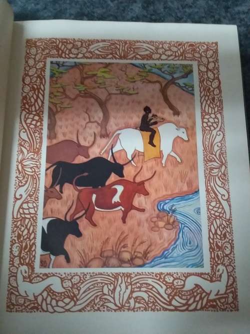 Badoli the Ox - Vintage Book with Plates