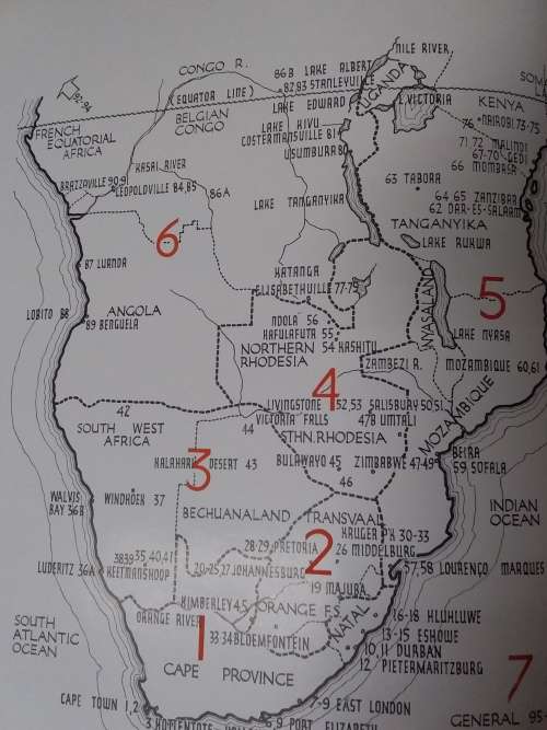 Africa Astir - Cyrus Townsend Brady First Published 1950
