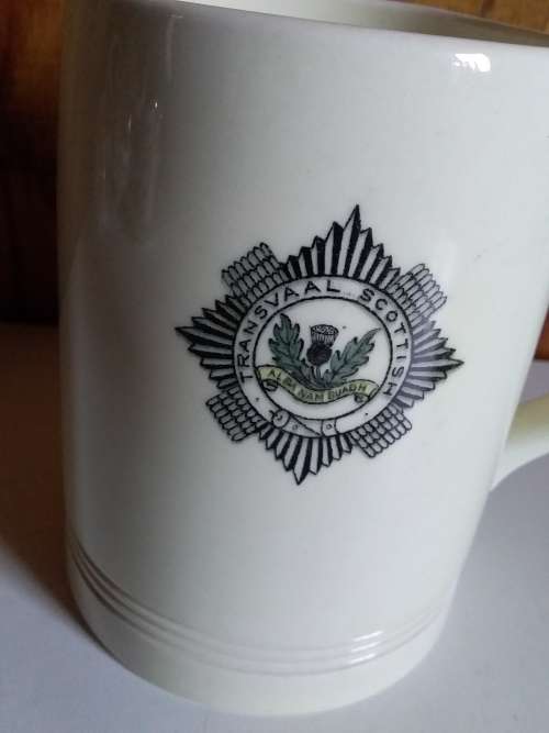 Vintage Wedgwood South African Regiment Tankard