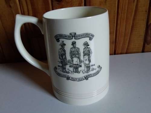 Vintage Wedgwood South African Regiment Tankard