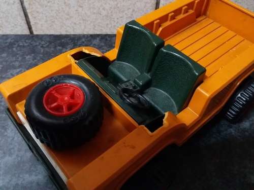 Vintage Fisher-Price Safari Landrover with Damage