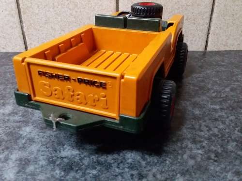 Vintage Fisher-Price Safari Landrover with Damage
