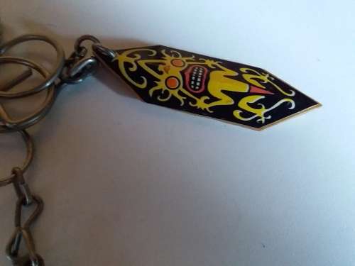 Two Wood and One Metal Key Ring Attachments