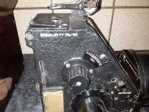 Vintage 1943 British Bubble Sextant MK IX A Instrument