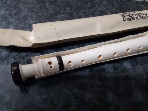 Vintage Shepherd Soprano Recorder Flute