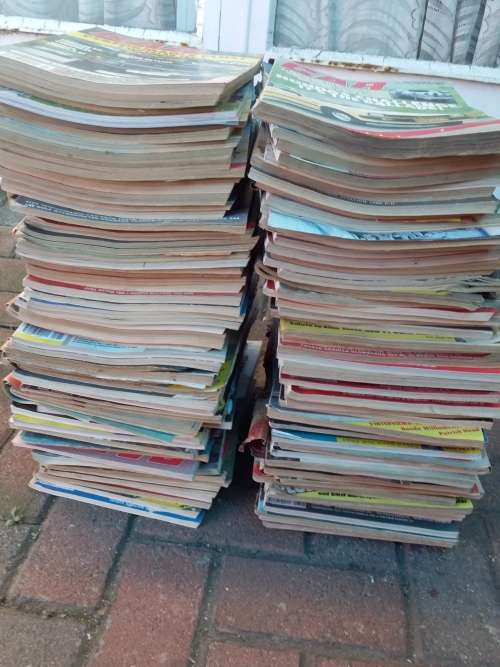Two Piles of Old CAR Magazines - Collection Only