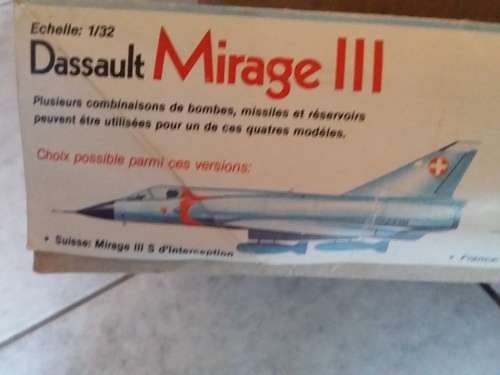 1978 Revell Dassault Mirage 111 Assemble Model - See Description