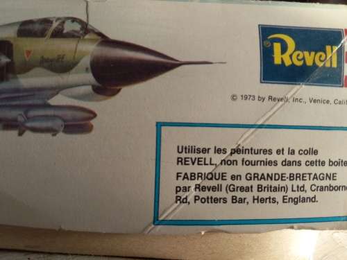 1978 Revell Dassault Mirage 111 Assemble Model - See Description