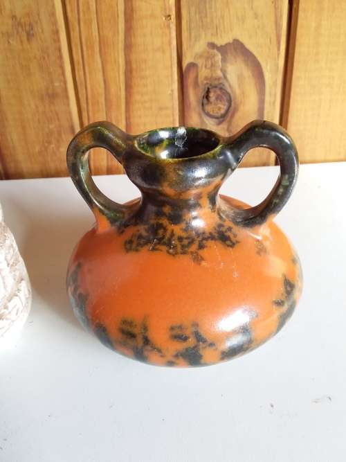 Three Pottery Type Ornaments for One Bid