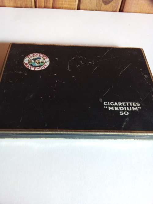 Vintage Players Navy Cut Cigarette Tin