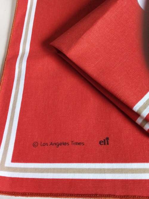 Two Vintage Love Is...Cloths in French Copyright Los Angeles Times