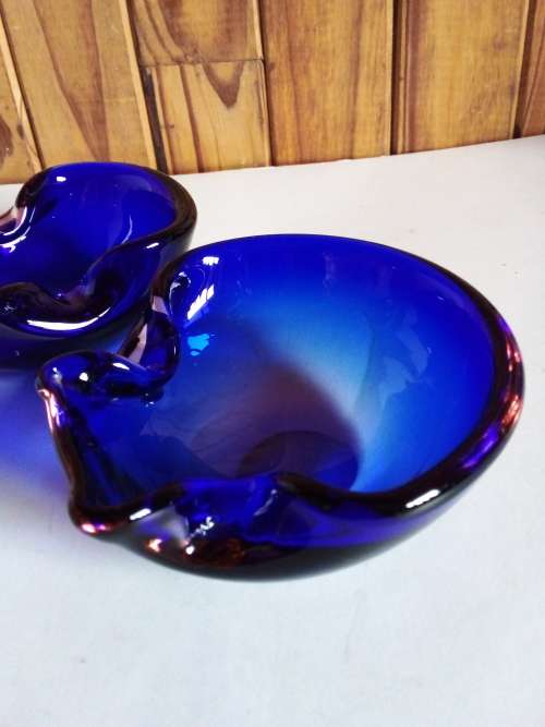 Two Murano Glass Ashtrays/Bowls for One Bid