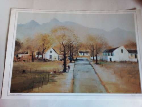 Brigg - Quality Calendar Art Print Farm Scene Swellendam