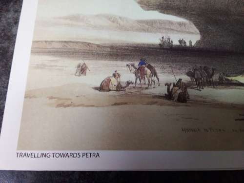 David Roberts Lithograph Unframed Print