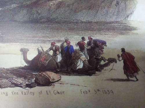 David Roberts Lithograph Unframed Print