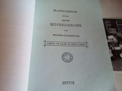 NG Kerk Geskiedenis - Dik Handleiding vir Kinderkrans