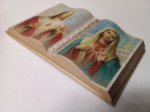 Jesus and Mary Solid Plaque