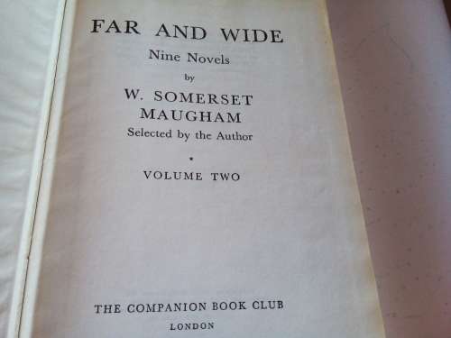 Far and Wide Vol 2 - W.Somerset Maugham