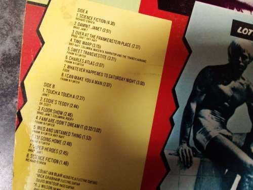 Rocky Horror Picture Show Vinyl LP