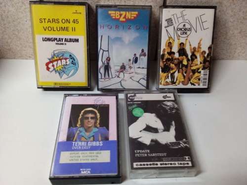 5 x Cassette Tapes for One Bid
