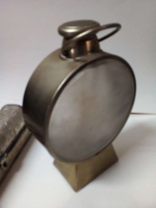 Musical Cocktail Metal Decanter and Wood Pen Holder