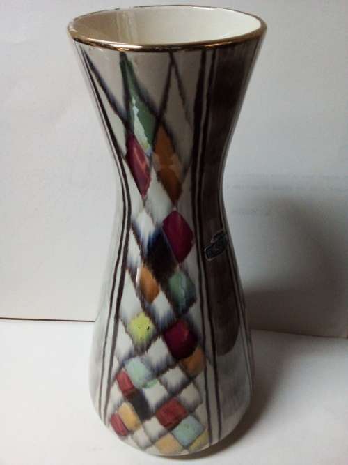 1960/70s Bay Keramik Glazed Pottery Vase