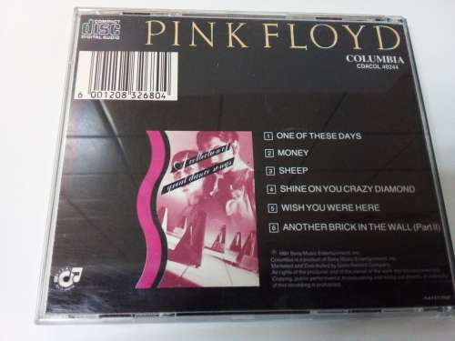 Pink Floyd - A Collection of Great Dance Songs Music CD