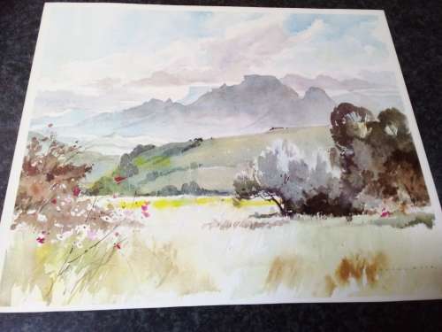 Unframed Quality Calendar Art Print Rowena Bush