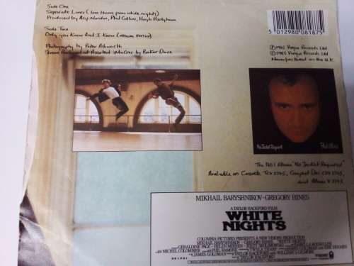 Phil Collins and Marilyn Martin 7 Singel