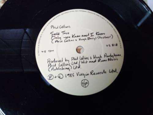 Phil Collins and Marilyn Martin 7 Singel