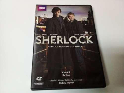 BBC Sherlock 2 Disc 3 Episodes DVD