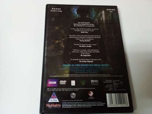 BBC Sherlock 2 Disc 3 Episodes DVD