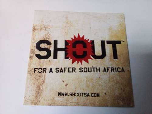 Shout - For a Safer South Africa Music CD
