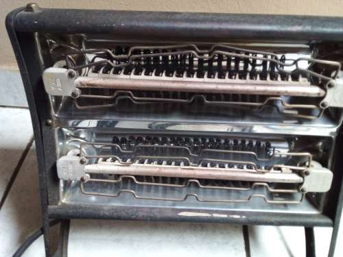 Vintage Inventum Netherlands Two Bar Heater