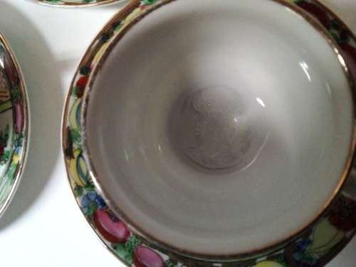 Partial Small Vintage Oriental Tea Set
