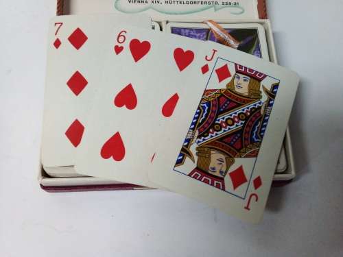 Vintage Piatnik Austria Double Pack Playing Cards