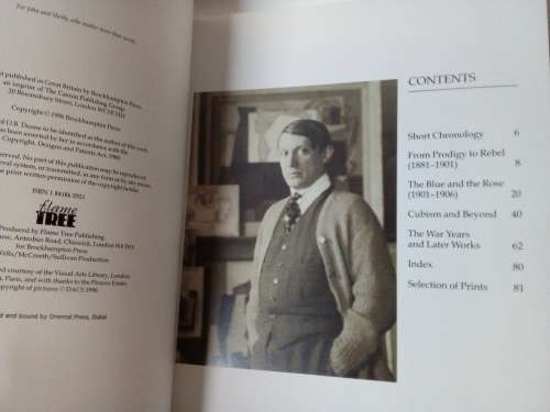 Discovering Art Picasso with 8 Full Page Plates