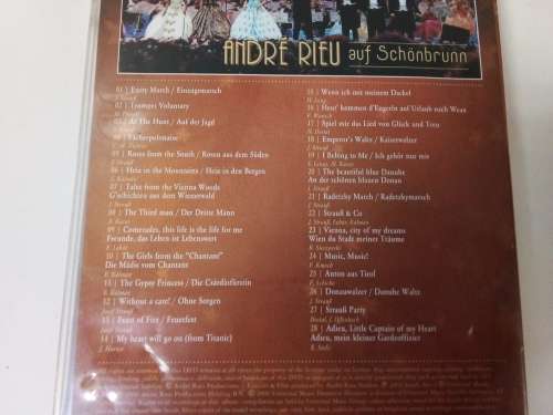 Andrè Rieu at Schonbrunn, Vienna Music DVD