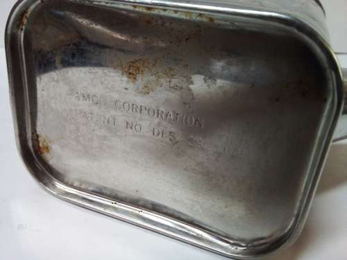 Old Decorative Oil Can with Handle and Snout