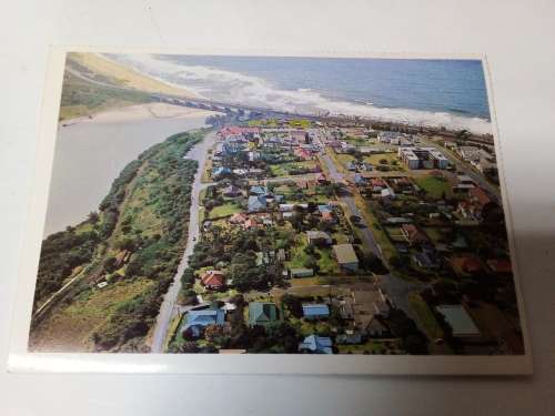 Vintage Aerial View of Umkomaas Postcard