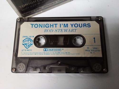 Rod Stewart- Tonight I`m Yours Music Cassette Tape