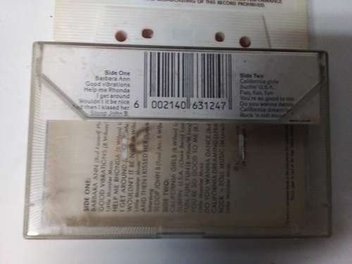 The Beach Boys Collection Music Cassette Tape
